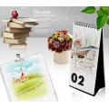 Custom Design 2018 New Year Desk Calendar Printing